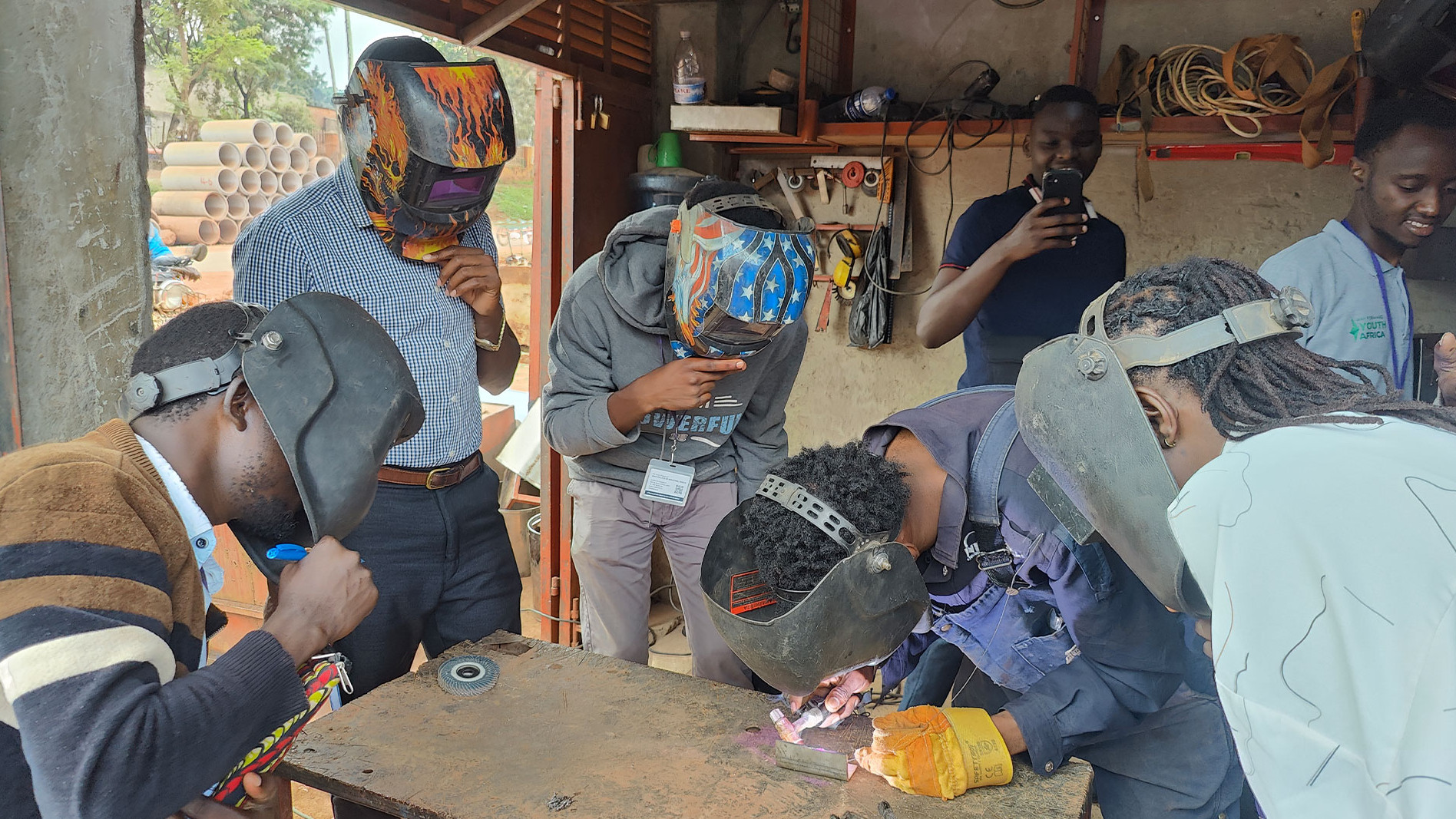Students Explore Material Workshops for First Principles Of Design
