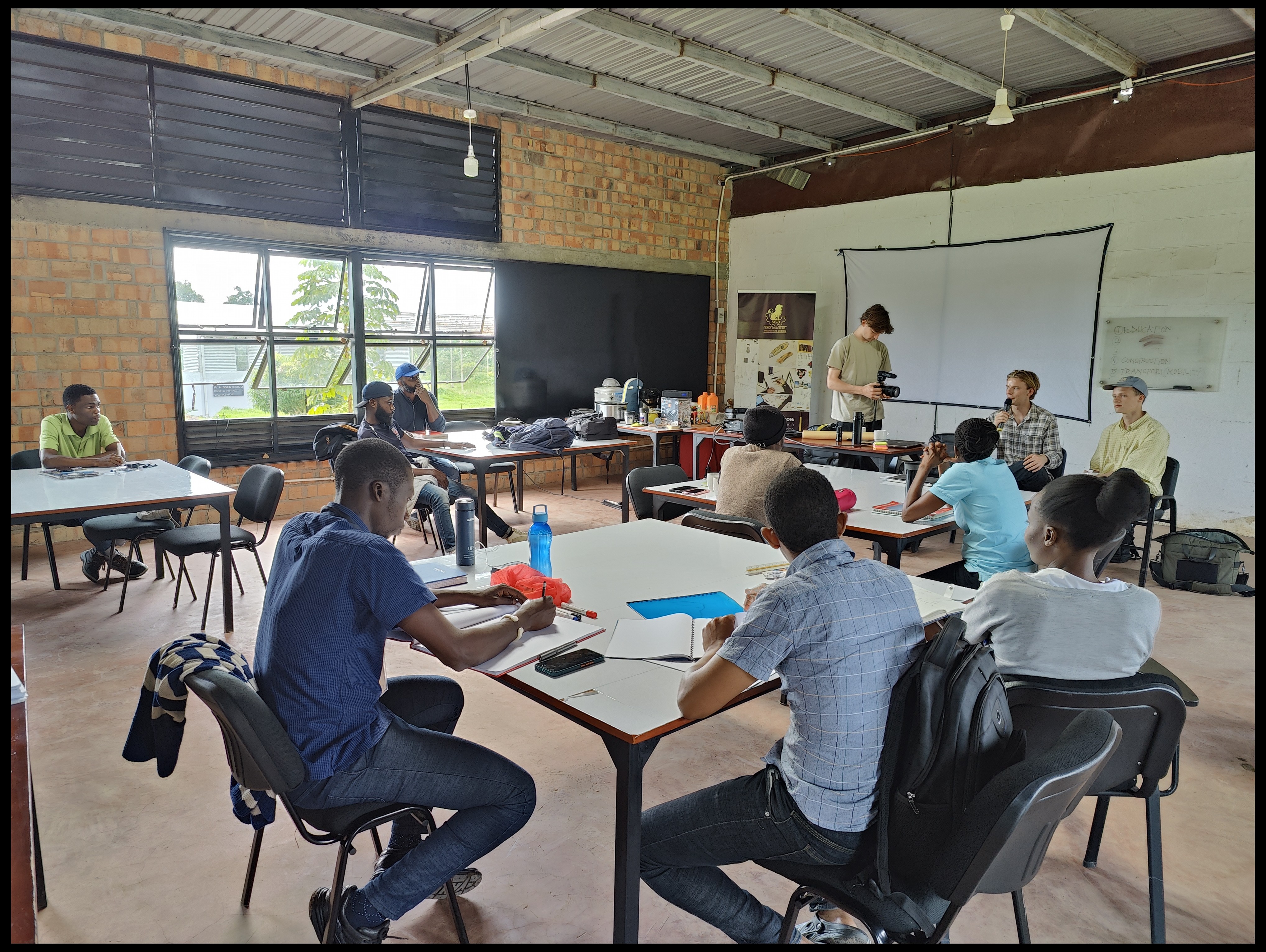 Work shop lecture led by TU delft team