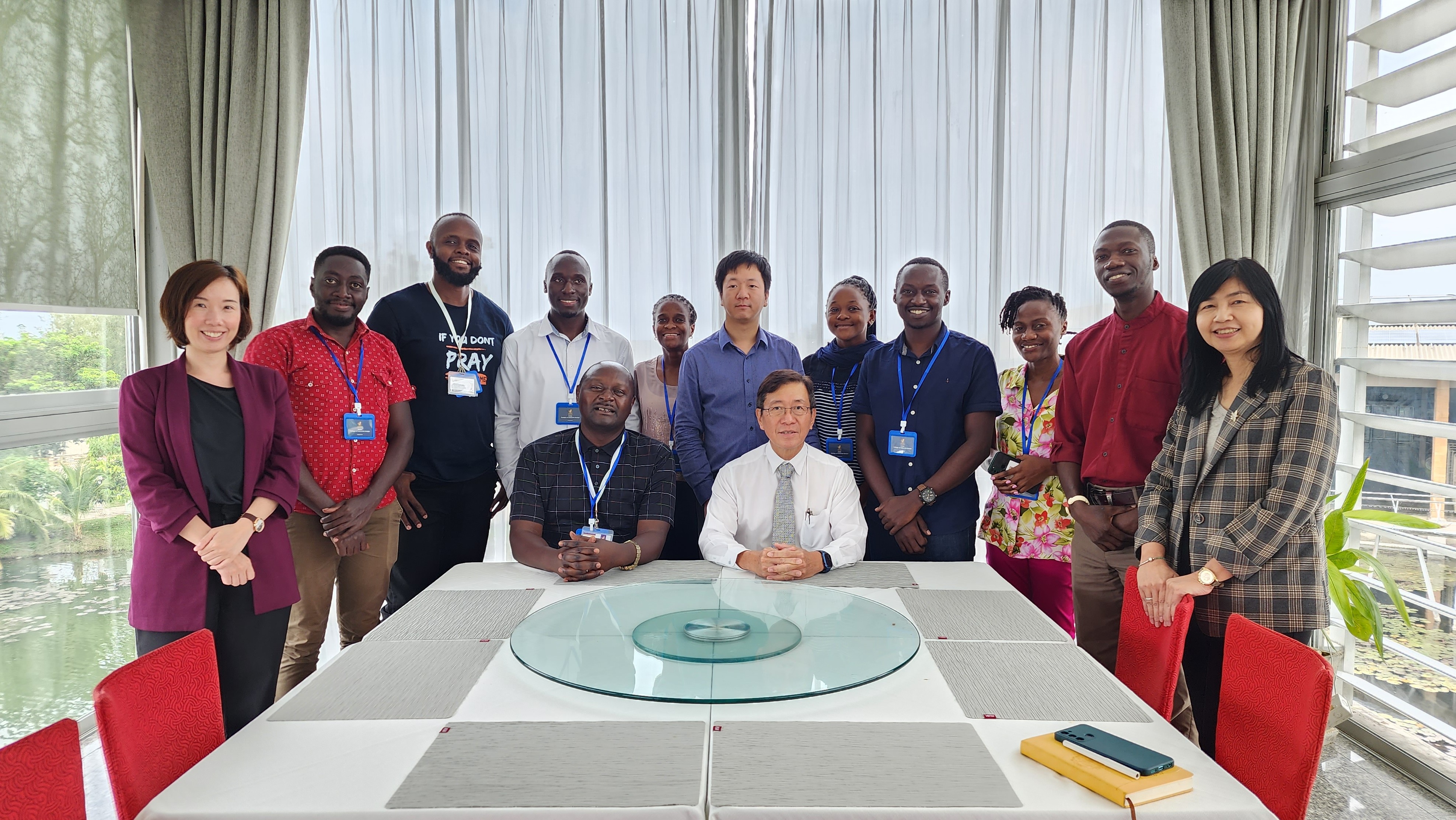 Group Photo with the MD of PASAYA at the Octospider building